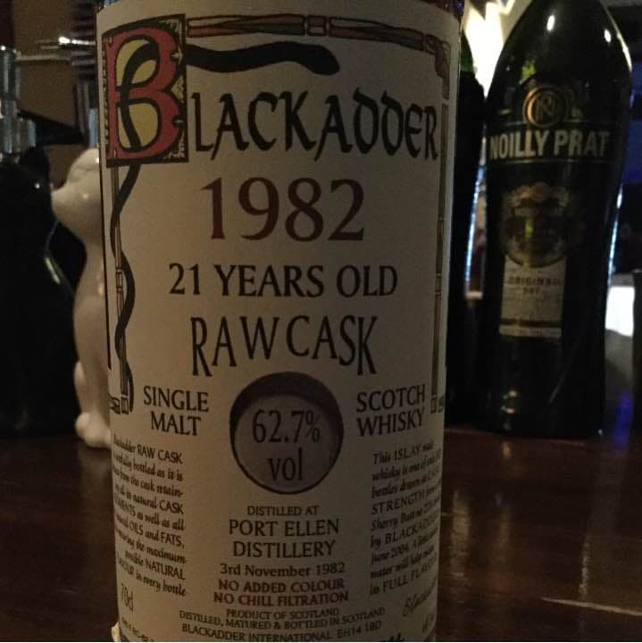 超！激レア ！ ブラックアダー 1982 ロウカスク 62.7% 700ml