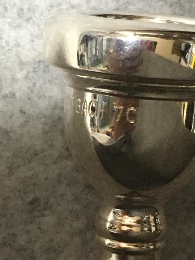 【中古】トロンボーン マウスピース BACH 細管 350 7C (K)