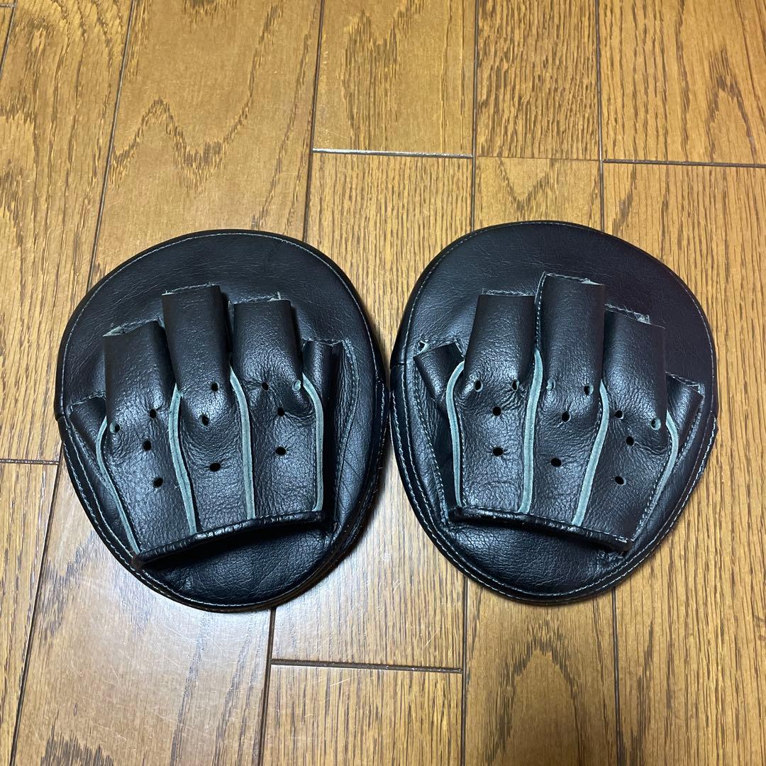 Winning ウイニング　パンチングミット　黒　名前入り