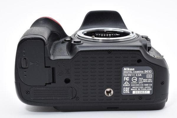 【美品】ニコン Nikon D610 ボディ　《ショット数1462回》＃3306