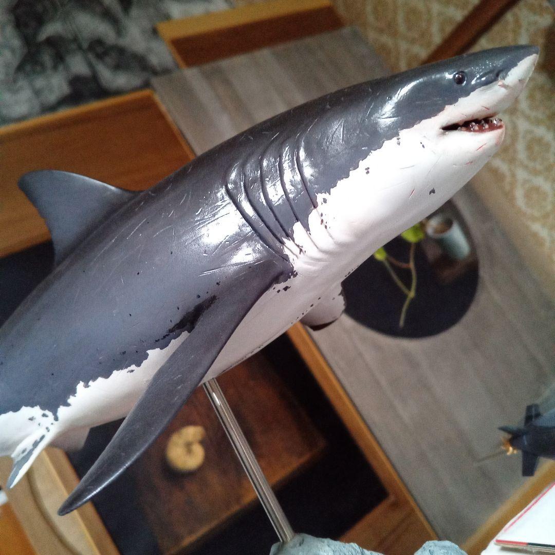 サメ　模型　ホホジロザメ　超絶モデル