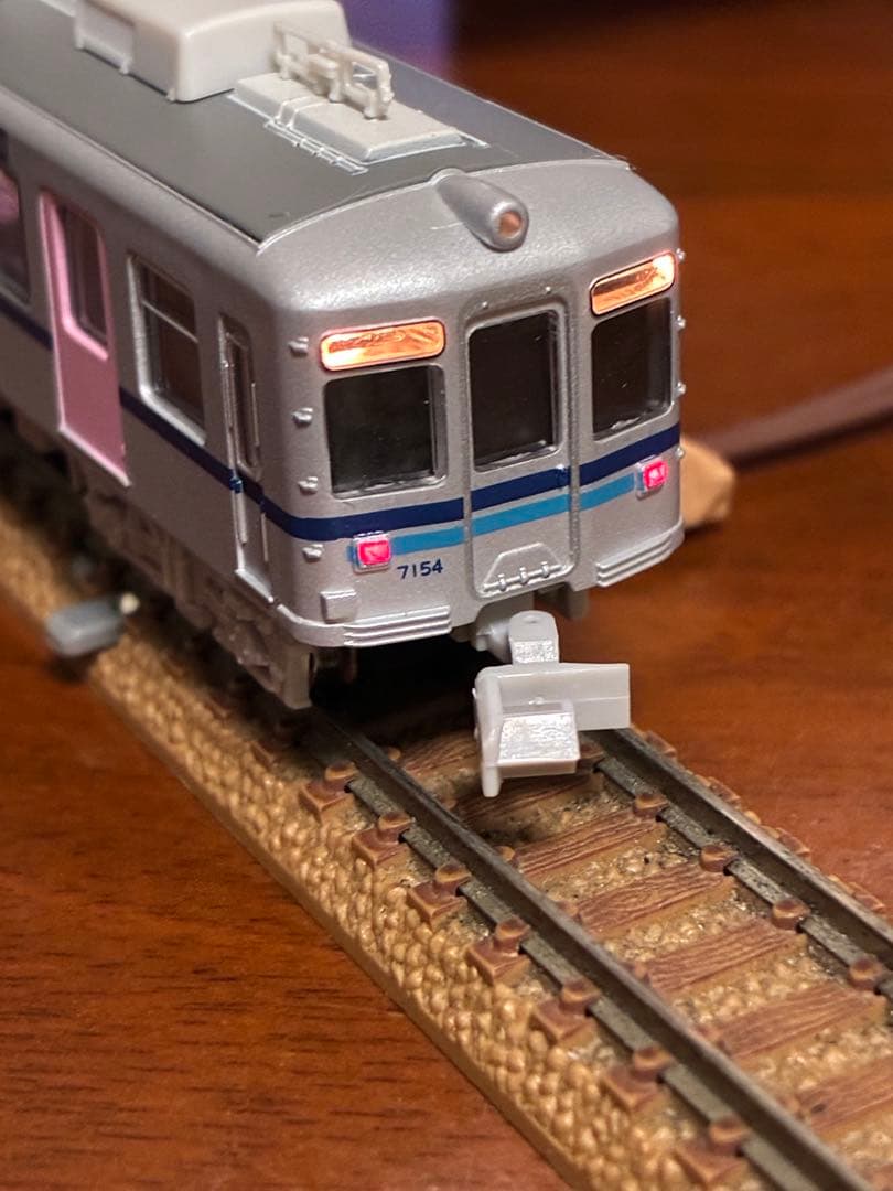 B*d様 北総開発鉄道7150形8両　マイクロエース ライト点灯動力動作確認済