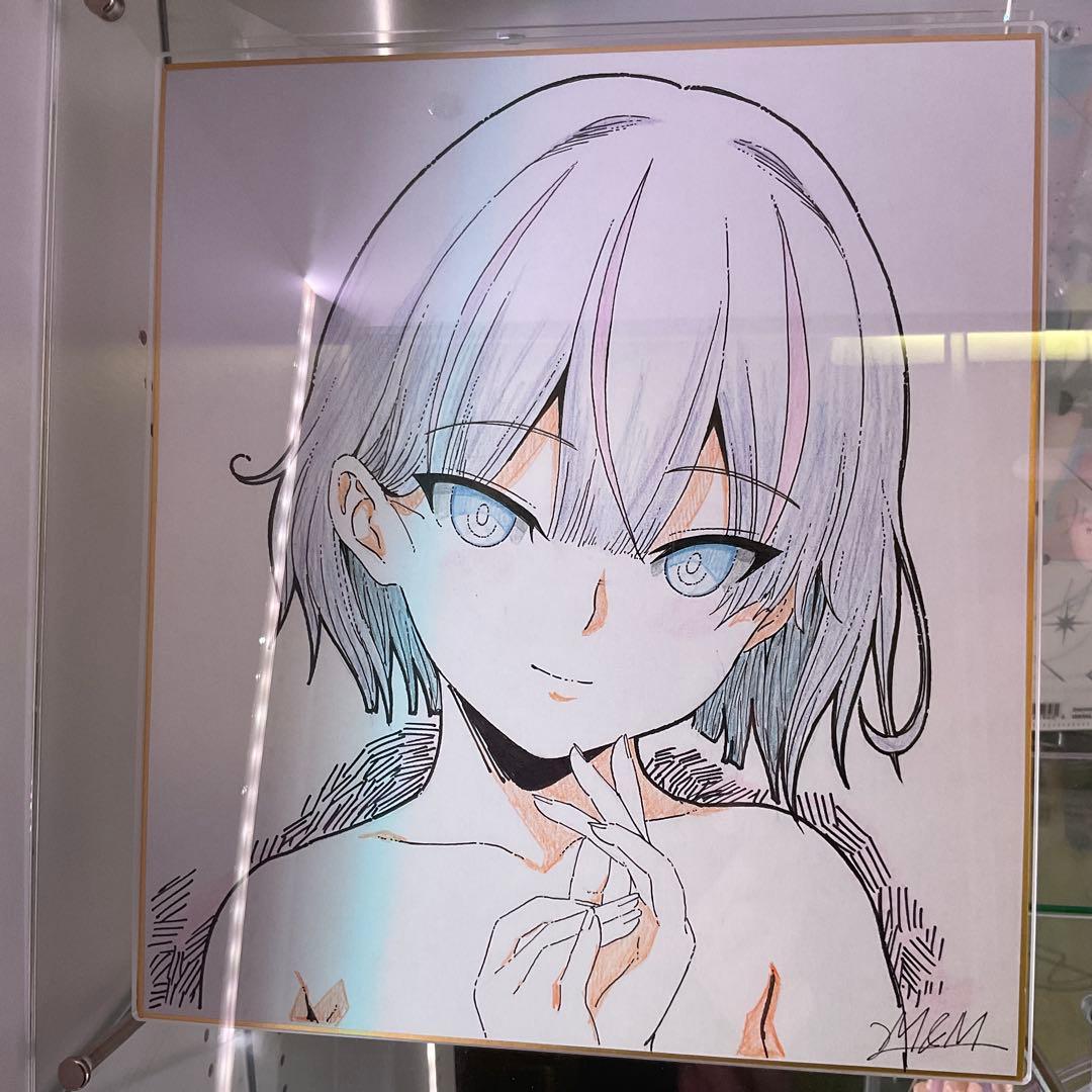 M&M 原画　直筆色紙　サイン色紙　抽選当選品