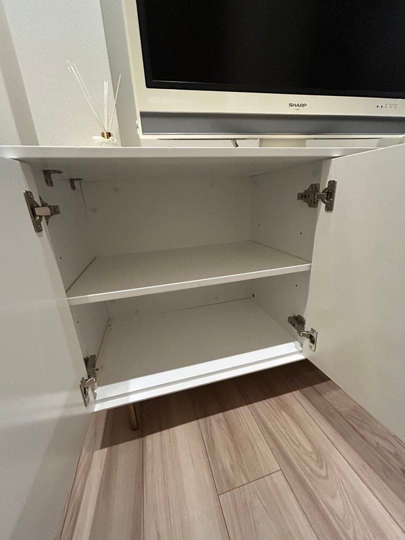 ソルティール サイドボード ホワイト（W1200×H660）