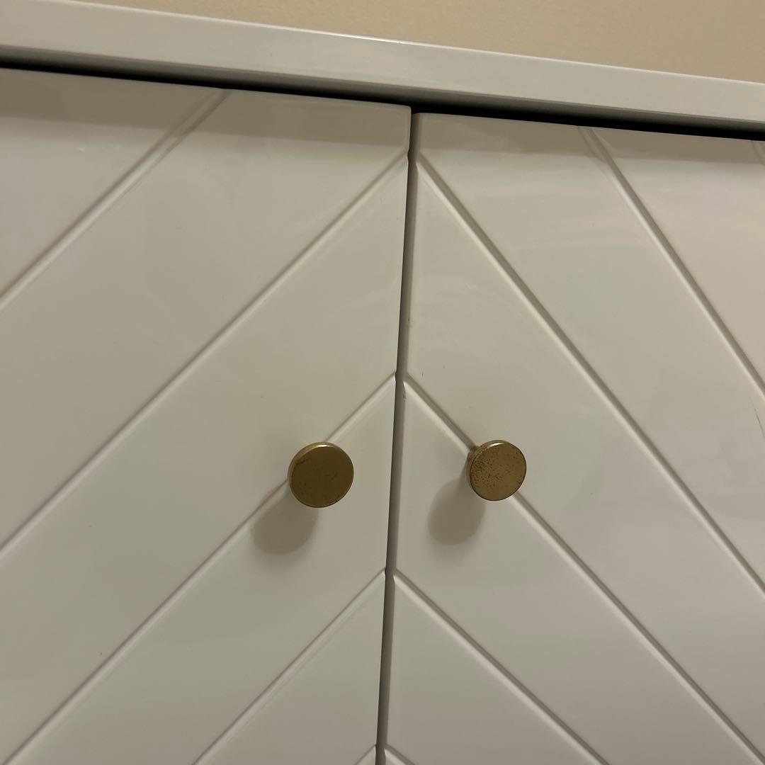 ソルティール サイドボード ホワイト（W1200×H660）