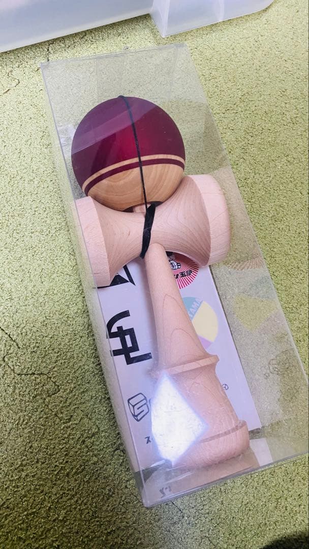 【レア】　su-Lab けん玉　kendama friction clear