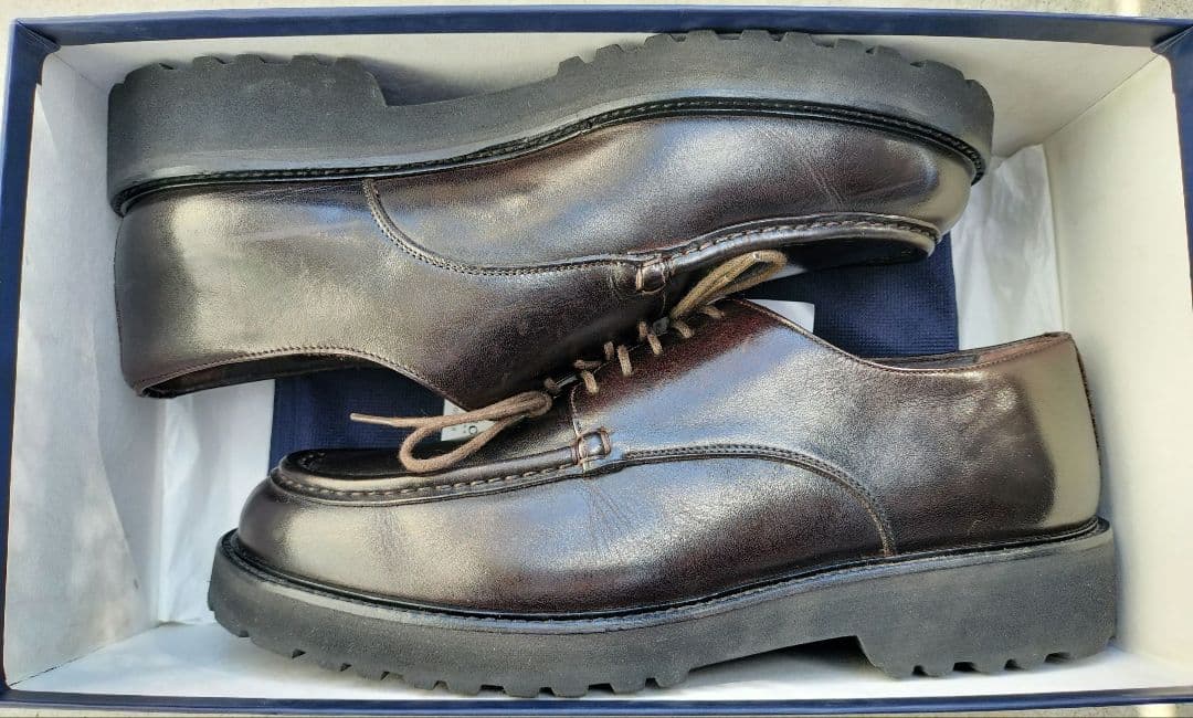 ナノユニバース Uチップ ダークブラウン 25.5cm