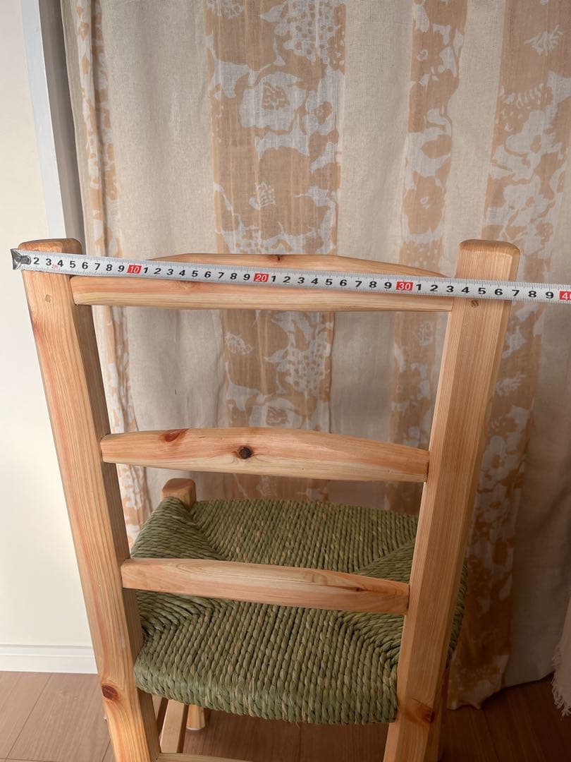 ゴッホの椅子　木製椅子　い草