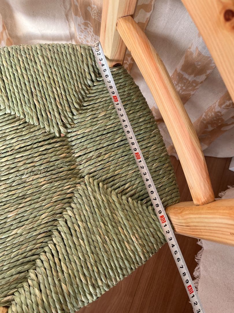 ゴッホの椅子　木製椅子　い草