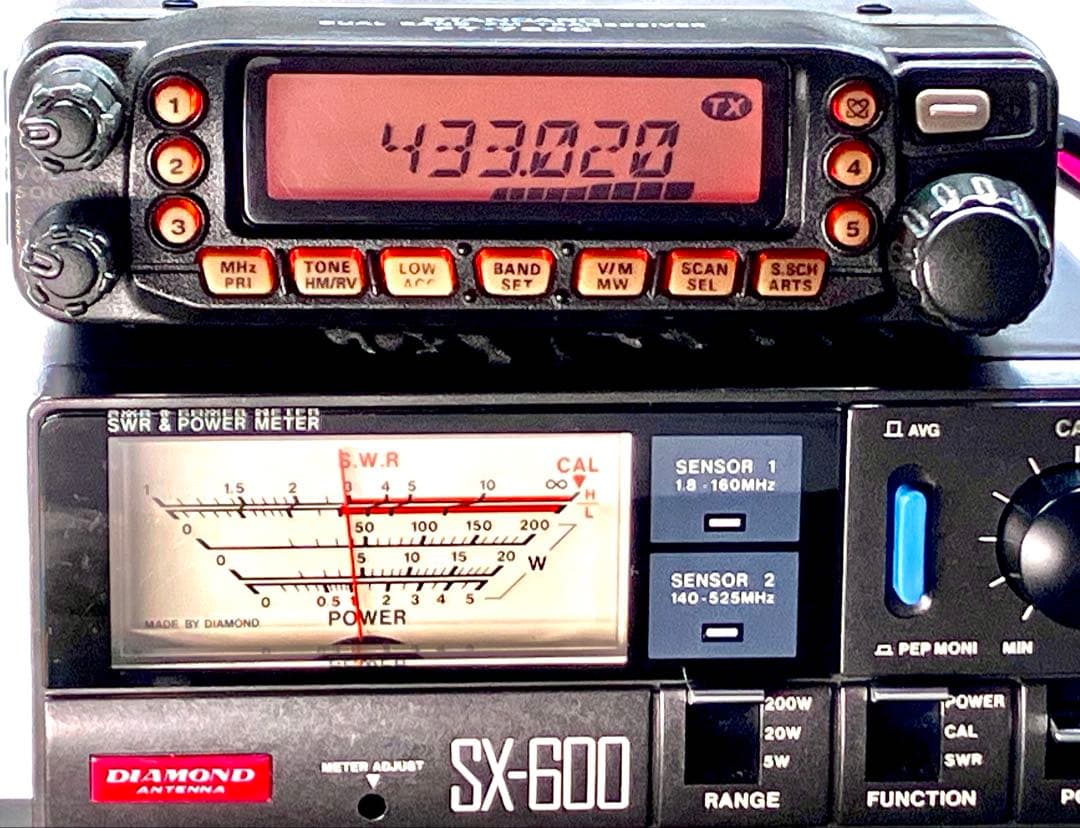 ヤエス FT-7800H 50w/40w アマチュア無線機