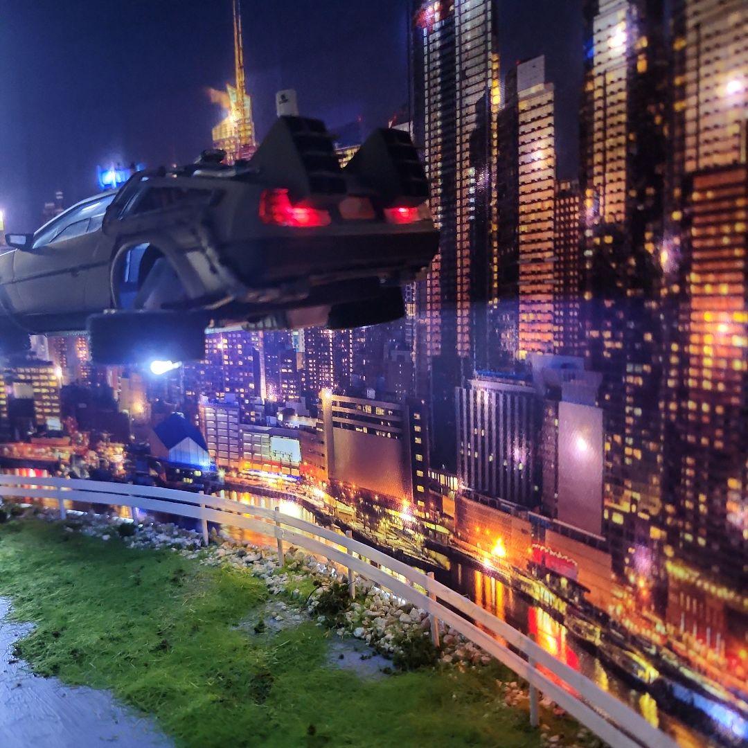 デロリアン　1/24 ジオラマ