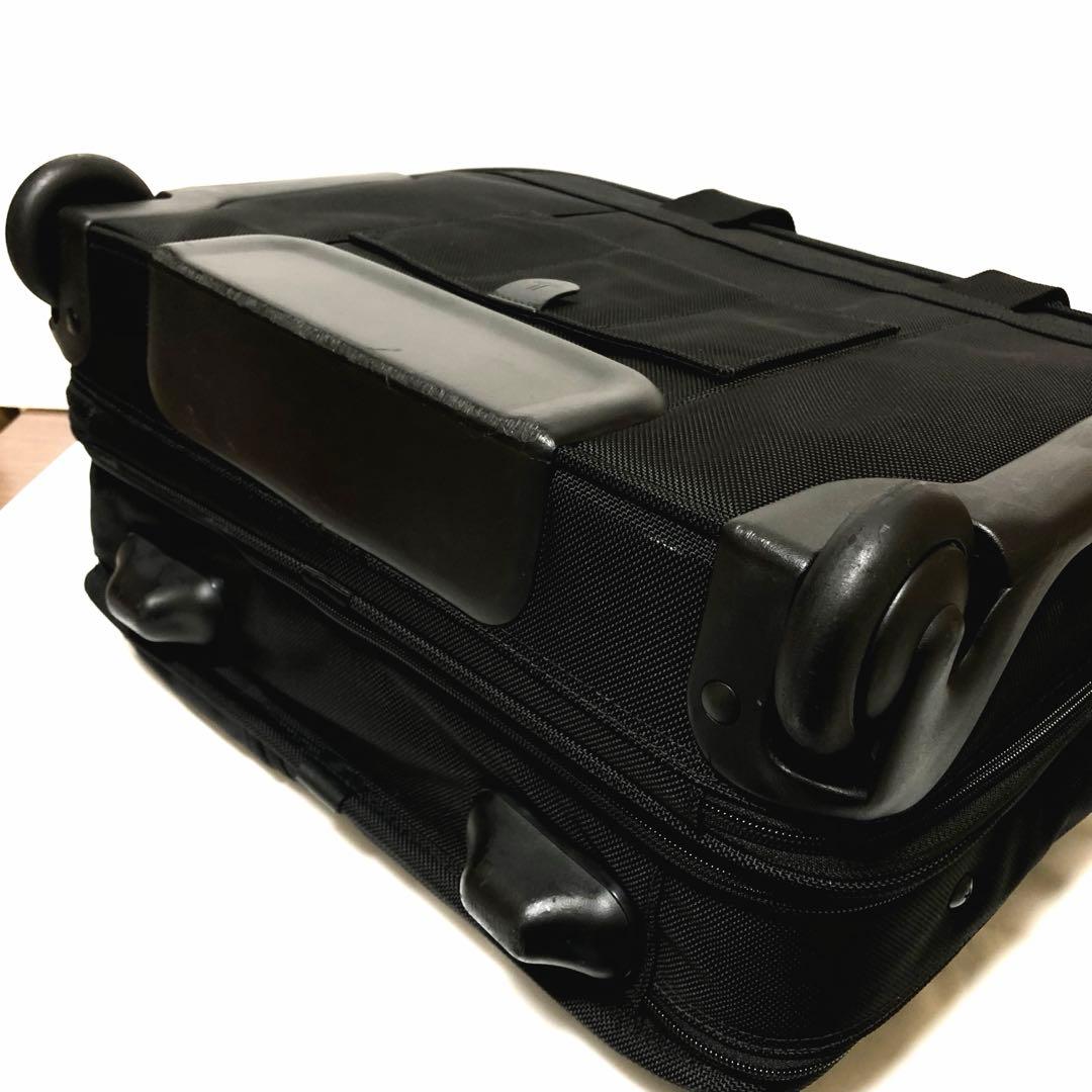 未使用級✨TUMIスーツケース3層 機内持ち込み可 26103DH マチ拡張 黒