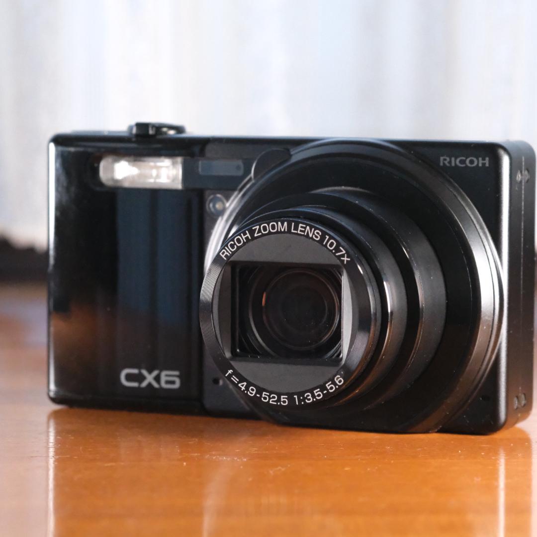 l**様 RICOH CX6 美品　機能維持保管　幻Ver.1.27 黒