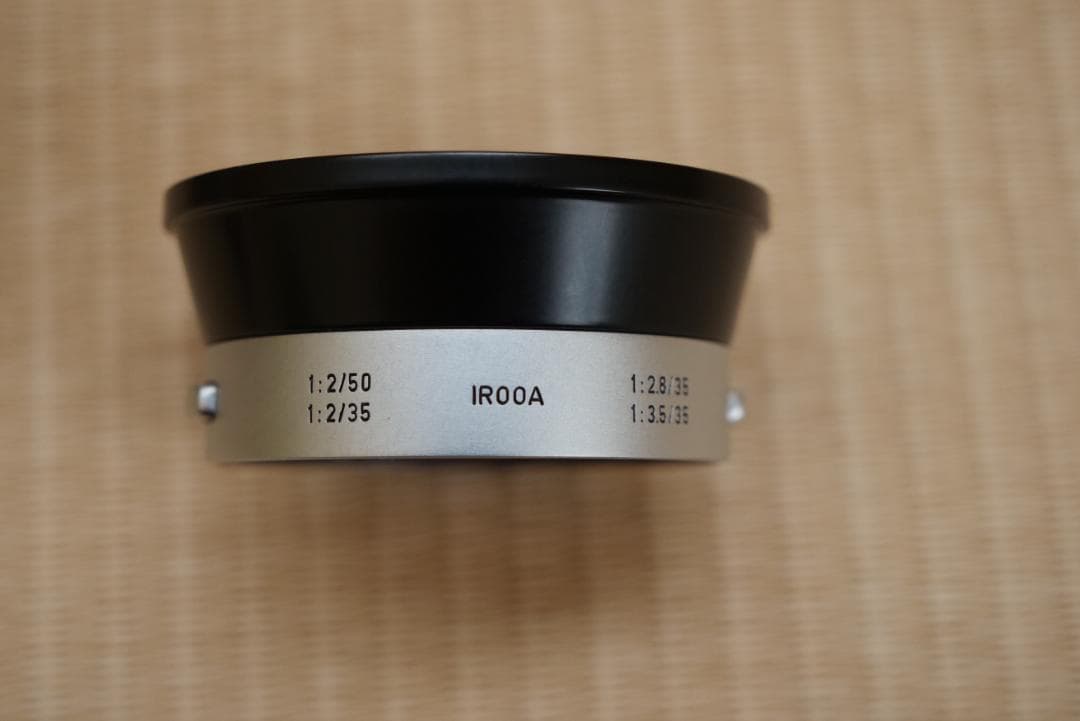 ライカ　ズマロン　35㎜　F3.5　1955年製　純正フードIROOA付き