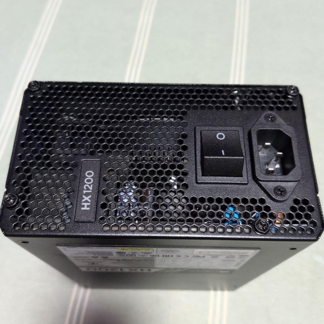 動作確認済み Corsair HX1200 電源ユニット 1200W