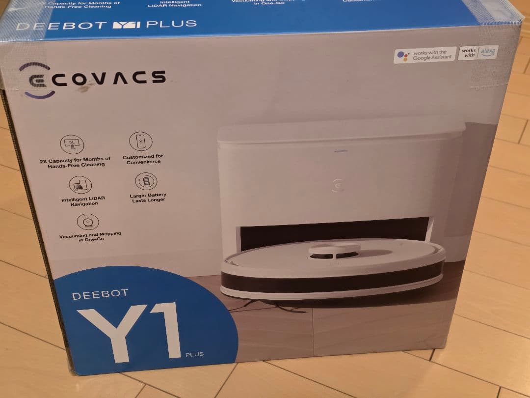 ECOVACS DEEBOT Y1 PLUS ロボット掃除機