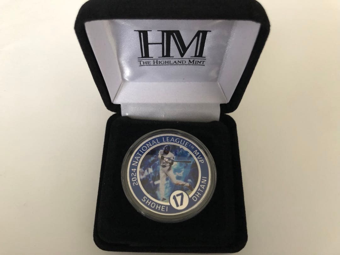 proftakuドジャース 大谷翔平 2024年MVP 受賞記念　純銀