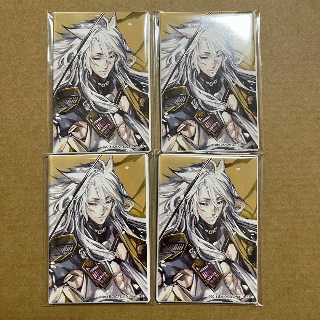 小狐丸　絵巻　スクエア缶バッジ