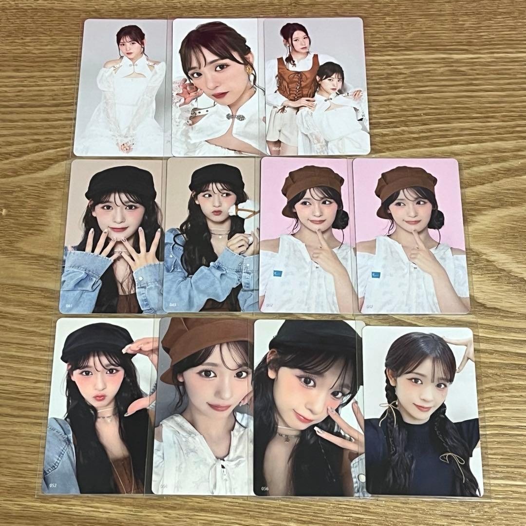 ME:I 石井蘭 RAN ラントレ トレカ セルカ W会員 37枚 まとめ売り