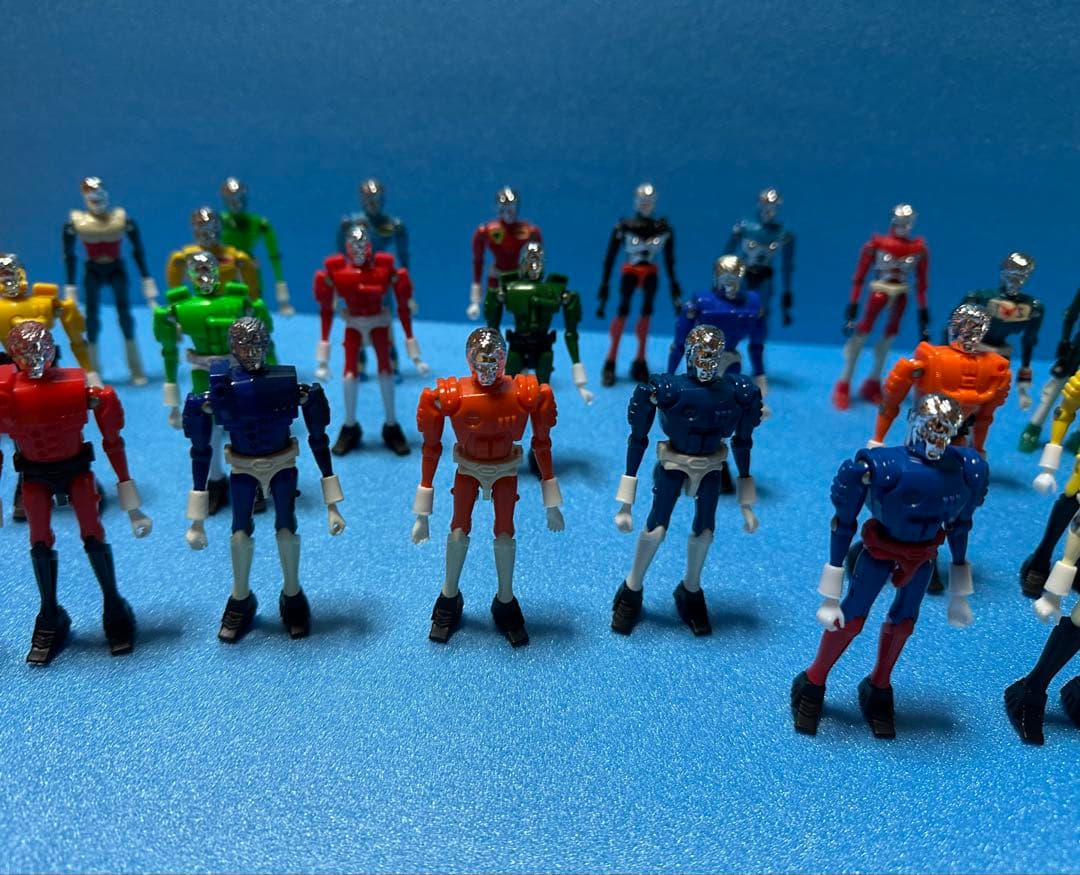 旧　ミクロマン　35体　当時物、復刻版含む