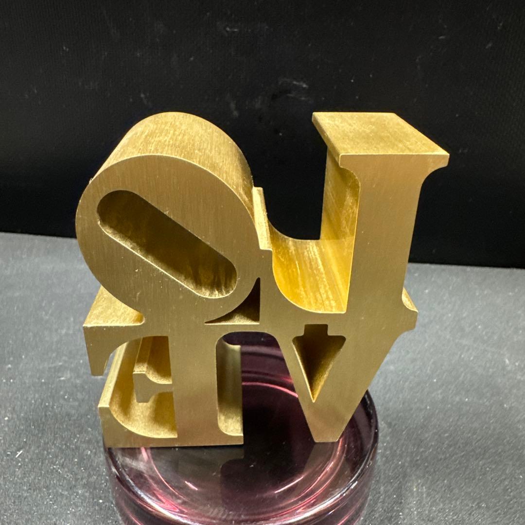 ロバート・インディアナ　LOVE　ペーパーウェイトレプリカ 本体のみ