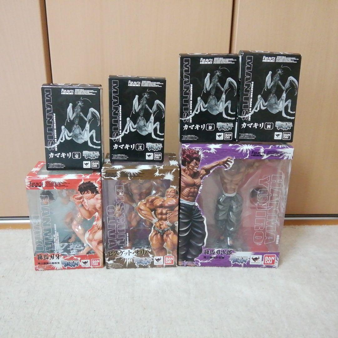 範馬刃牙フィギュアアーツゼロ　未開封フィギュアまとめ売り