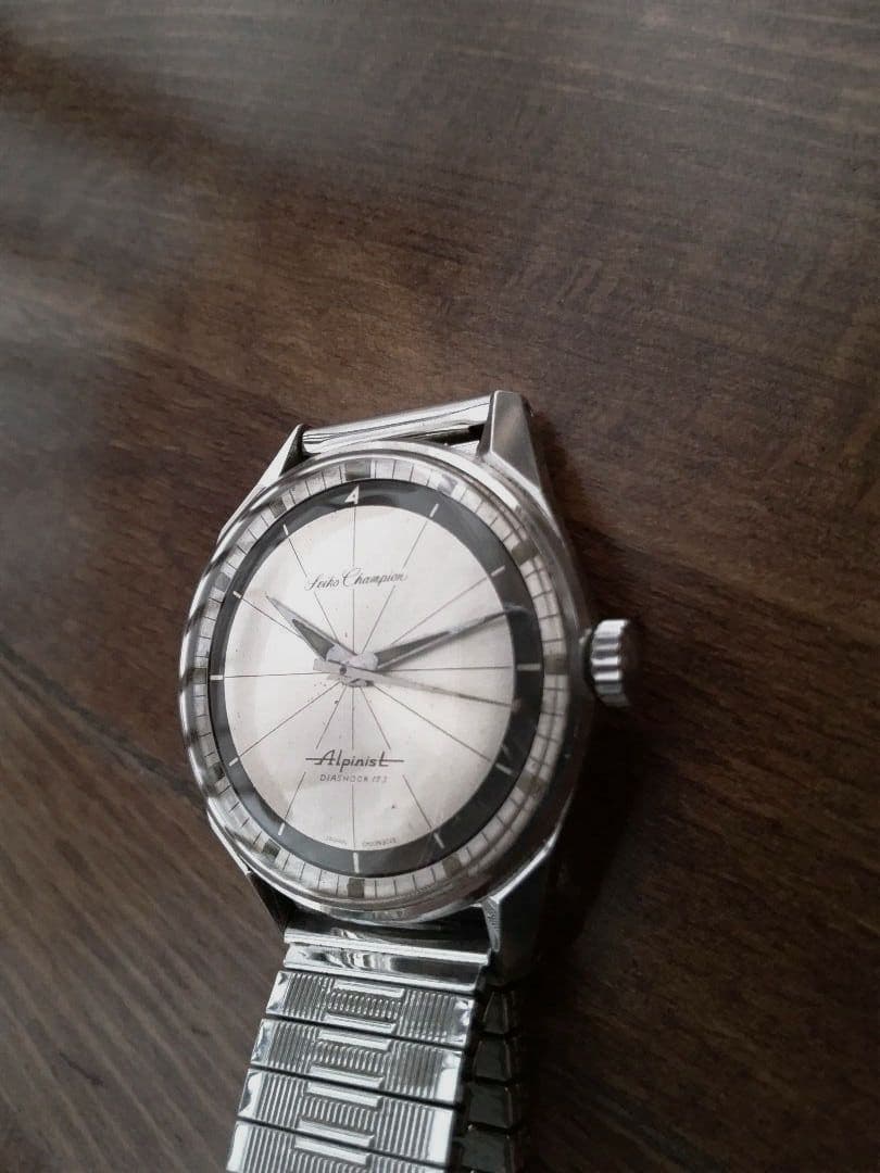 セイコー チャンピオン アルピニスト DIASHOCK 17J レア品