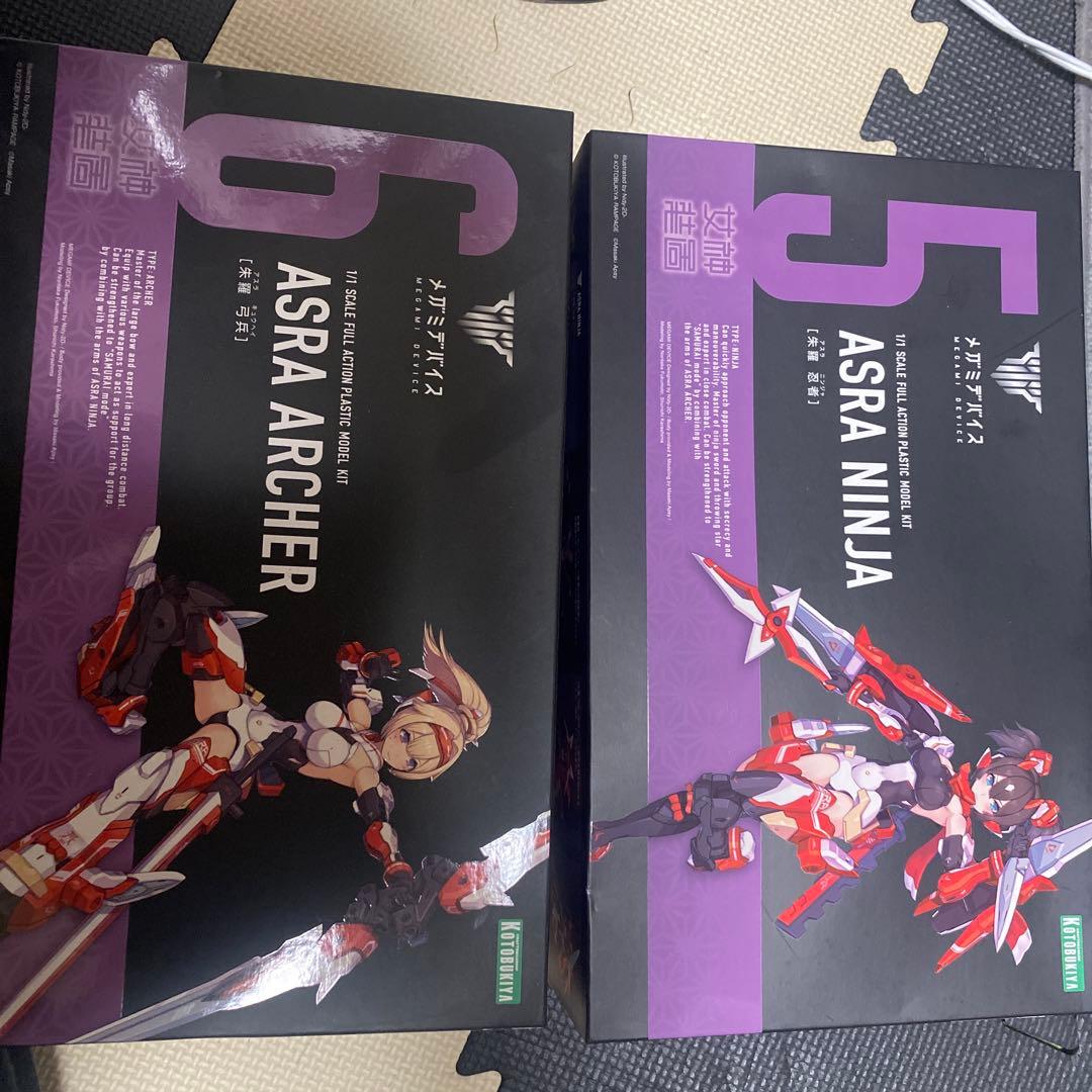 メガミデバイス 朱羅 忍者 朱羅 弓兵 未組立