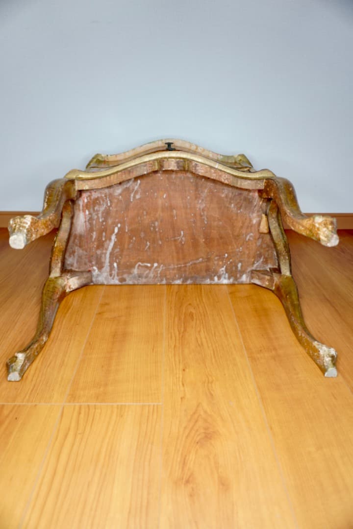 フランスアンティーク サイドチェスト 猫脚 シノワズリ