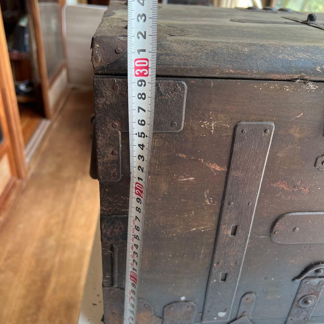 アンティーク 木製ボックス 中型