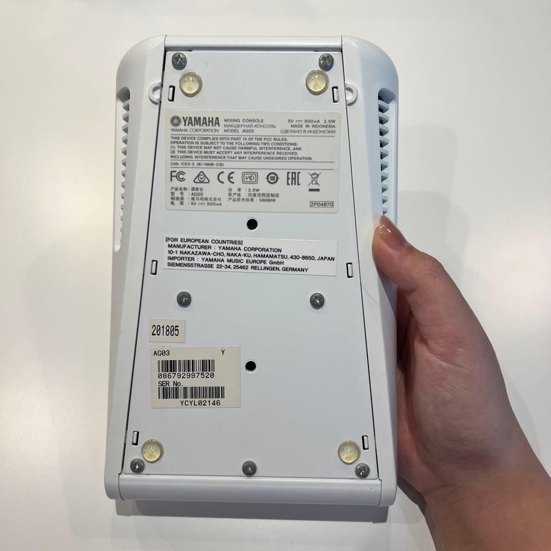 【美品】Yamaha AG03