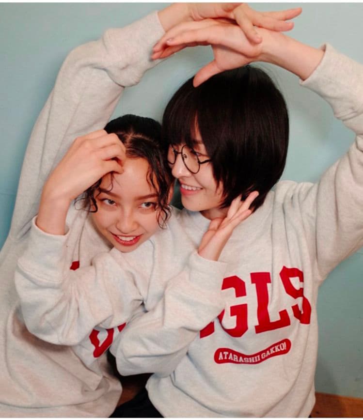 新しい学校のリーダーズ公式トレーナーAGLS スウェット XXL グレー超レア！