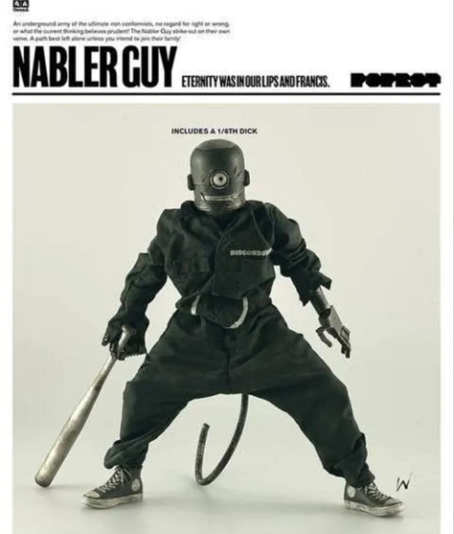 その他 threeA POPBOT Francis the Nabler Guy 1/6