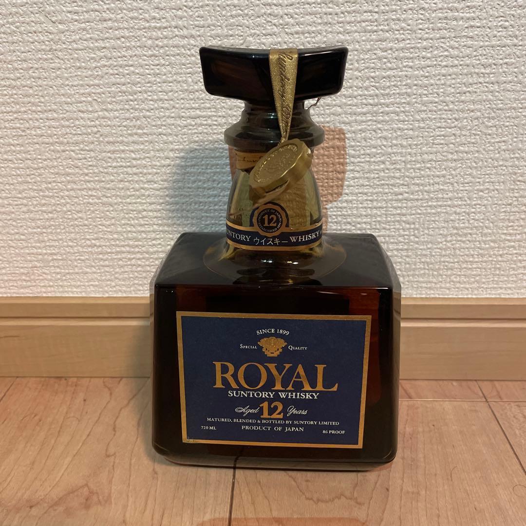 ky　ローヤルプレミアム12年　青ラベル　古酒