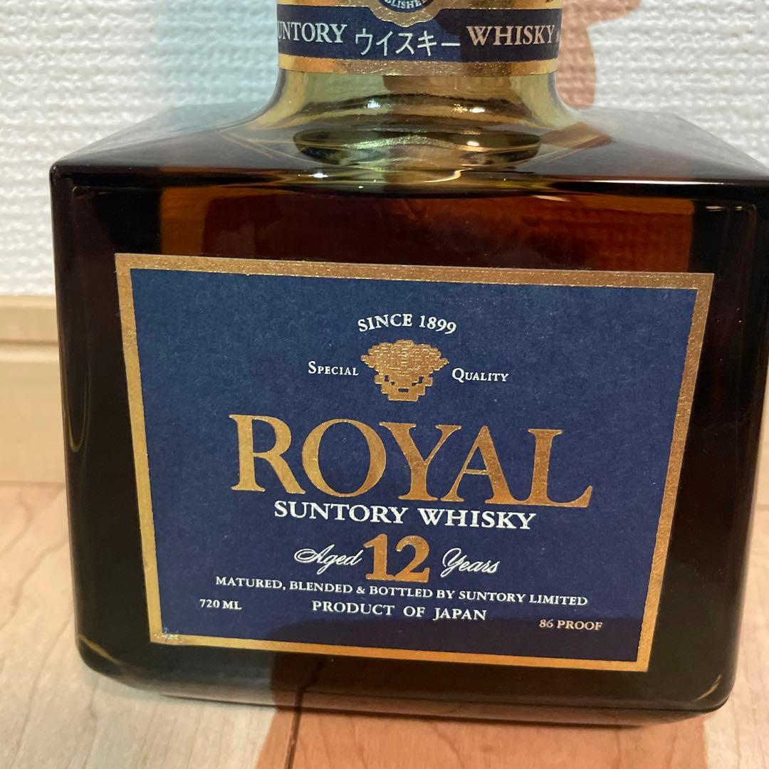 ky　ローヤルプレミアム12年　青ラベル　古酒