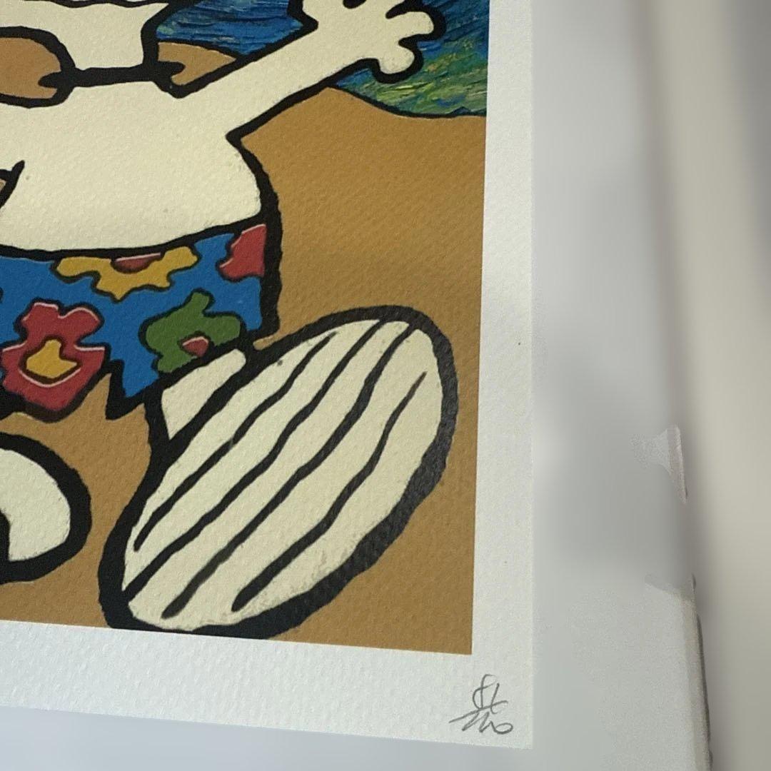 DEATH NYC 現代アートポスター　世界100枚限定　スヌーピー　正規保証