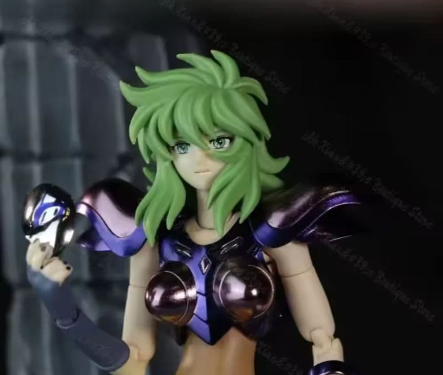 聖闘士聖衣神話サイズ　白銀聖闘士　蛇遣い星座　シャイナ　新規造形フェイス付き