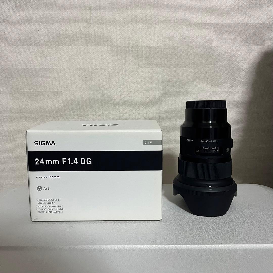 SIGMA 24mm F1.4 DG Art レンズ 77mm