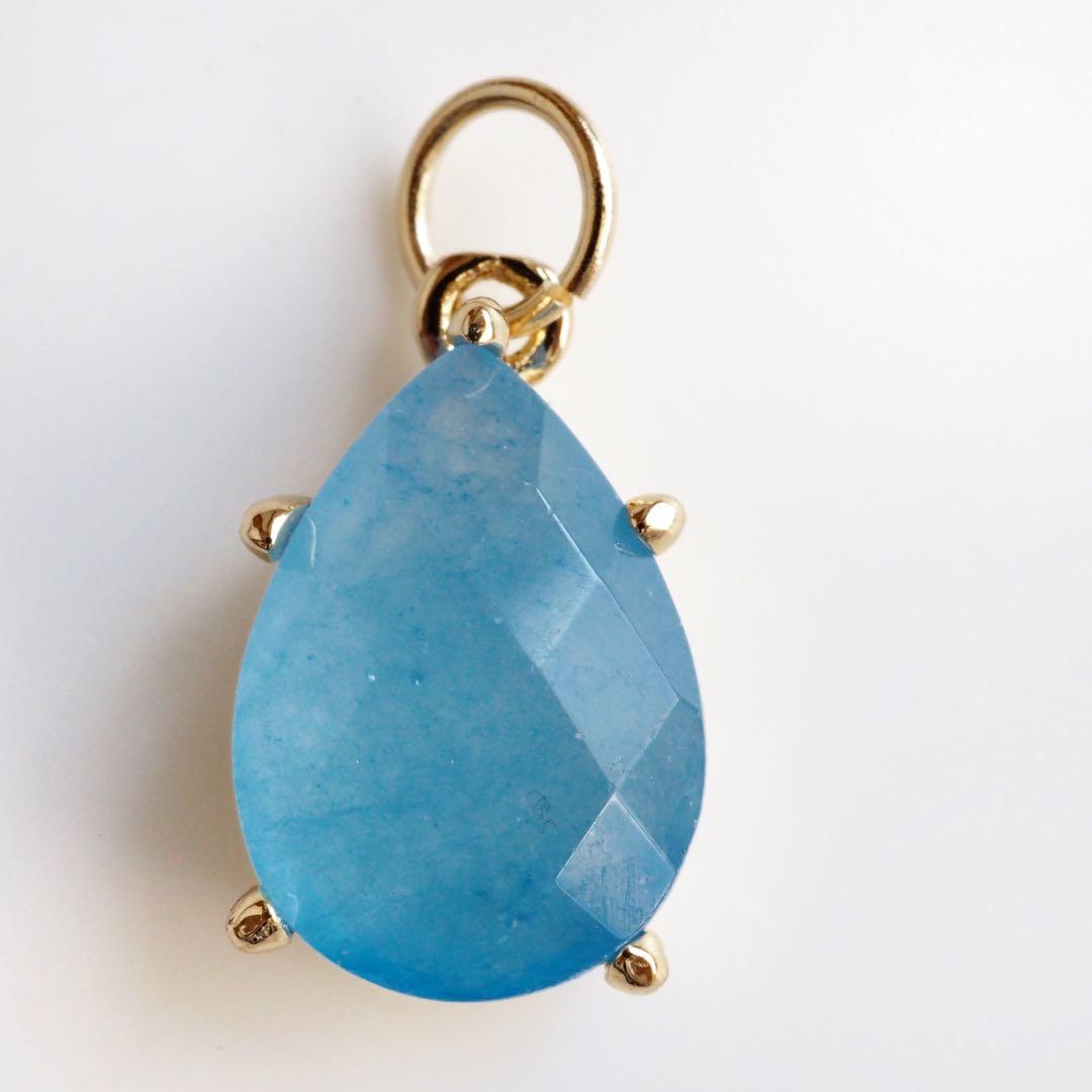 【Noel】天然アバロンシェルのデザインネックレストップ