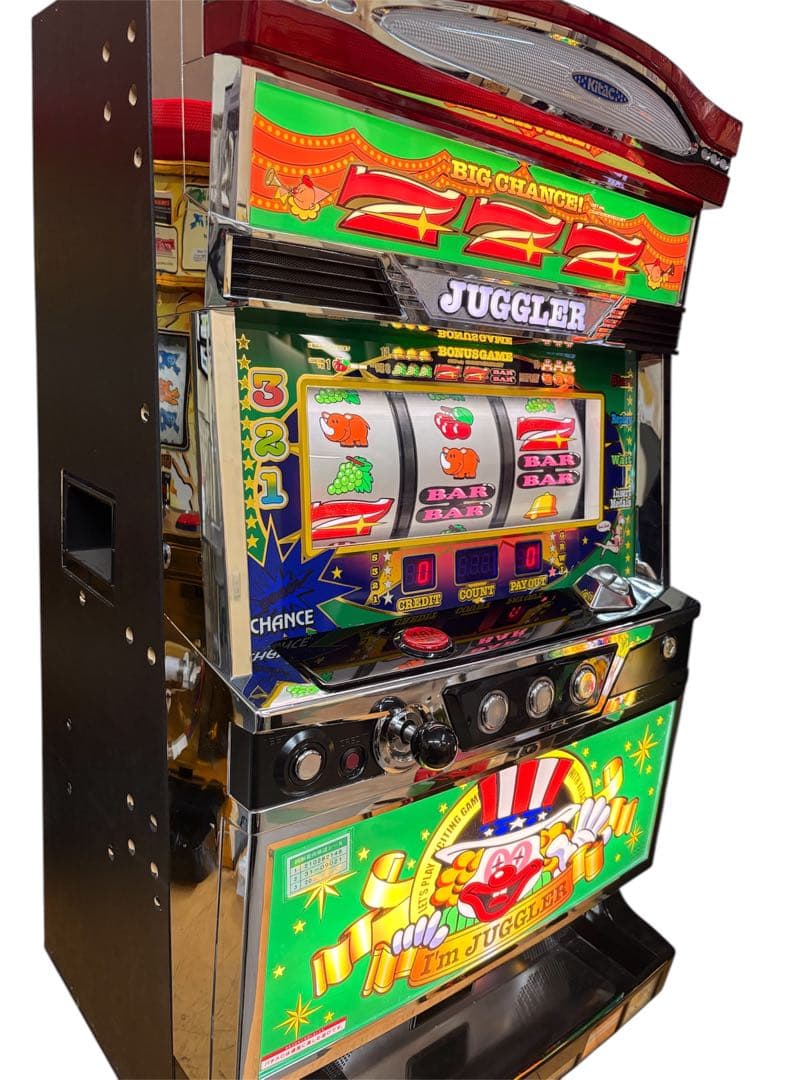 【送料込】アイムジャグラーEX-TP グリーンパネル パチスロ 実機 引取可③