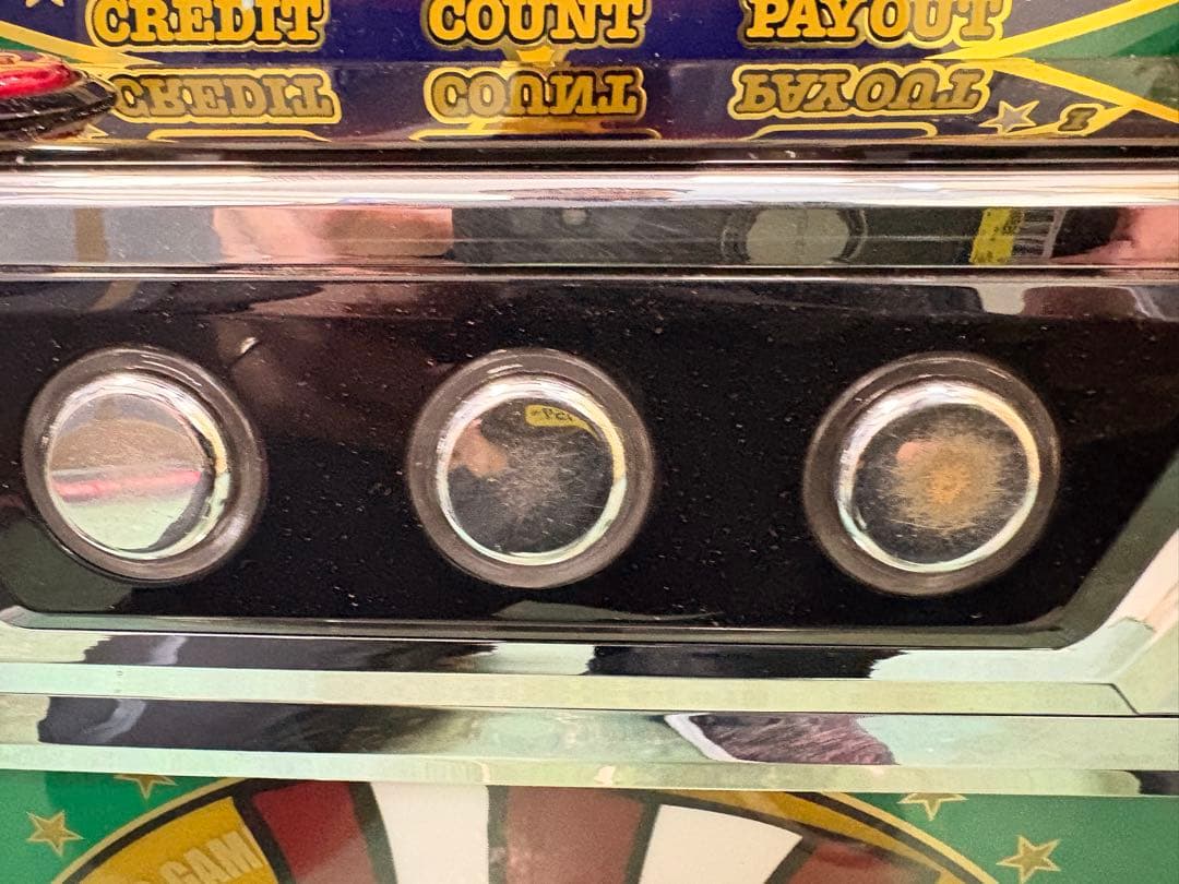 【送料込】アイムジャグラーEX-TP グリーンパネル パチスロ 実機 引取可③