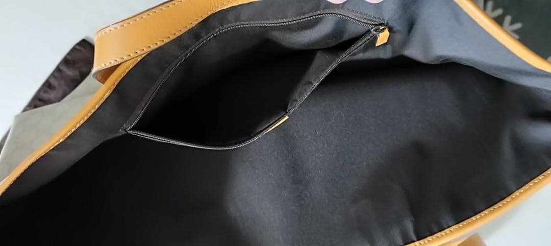 【ほぼ未使用品正規品】グッチ トートバッグ GGスプリーム キャンバス×レザー