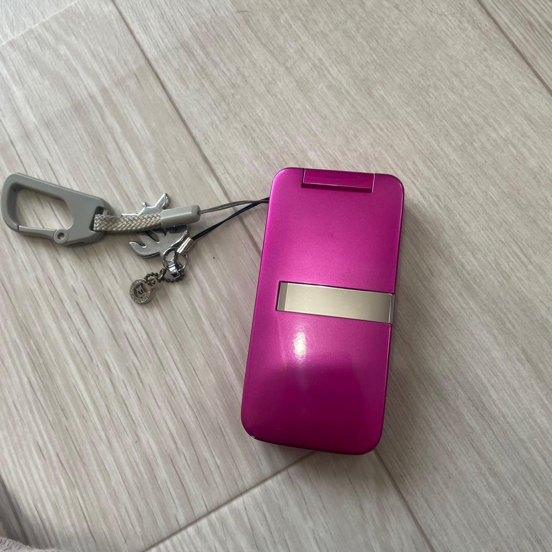 WILLCOM ウィルコム　ピンク ガラケー 携帯