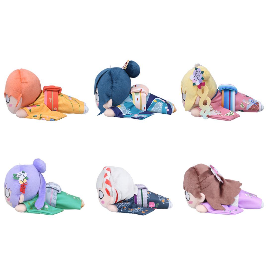 蓮ノ空 寝そべりぬいぐるみ 加賀友禅 コンプセット