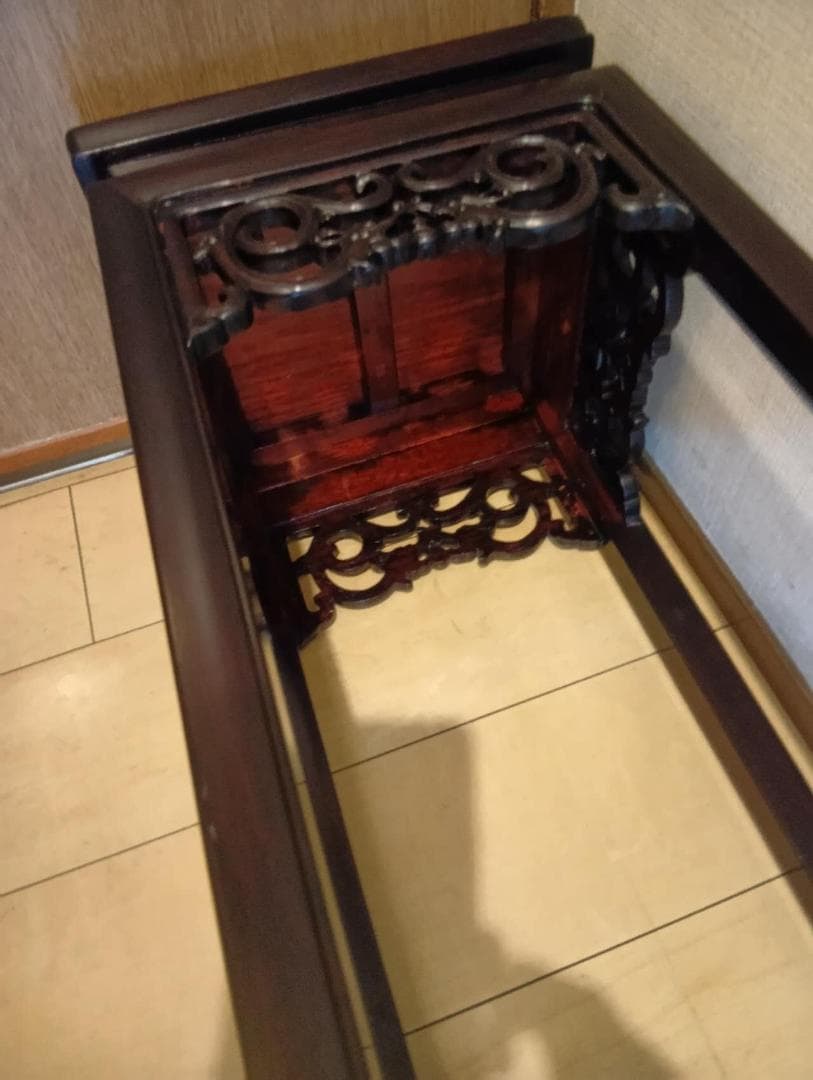 ▼2日だけ値下げします！　アンティーク風 花台 / サイドテーブル