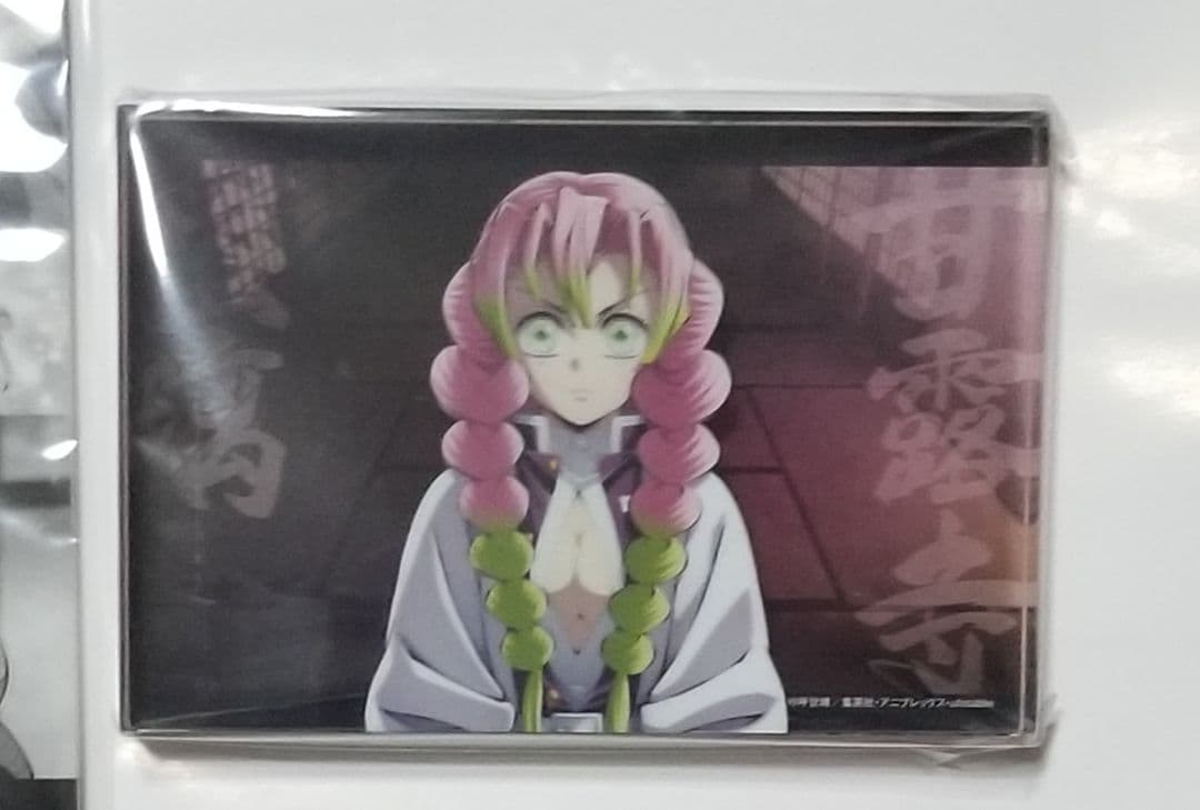 鬼滅の刃 甘露寺蜜璃 コラージュレイヤードパネル 二層アクリルブロック