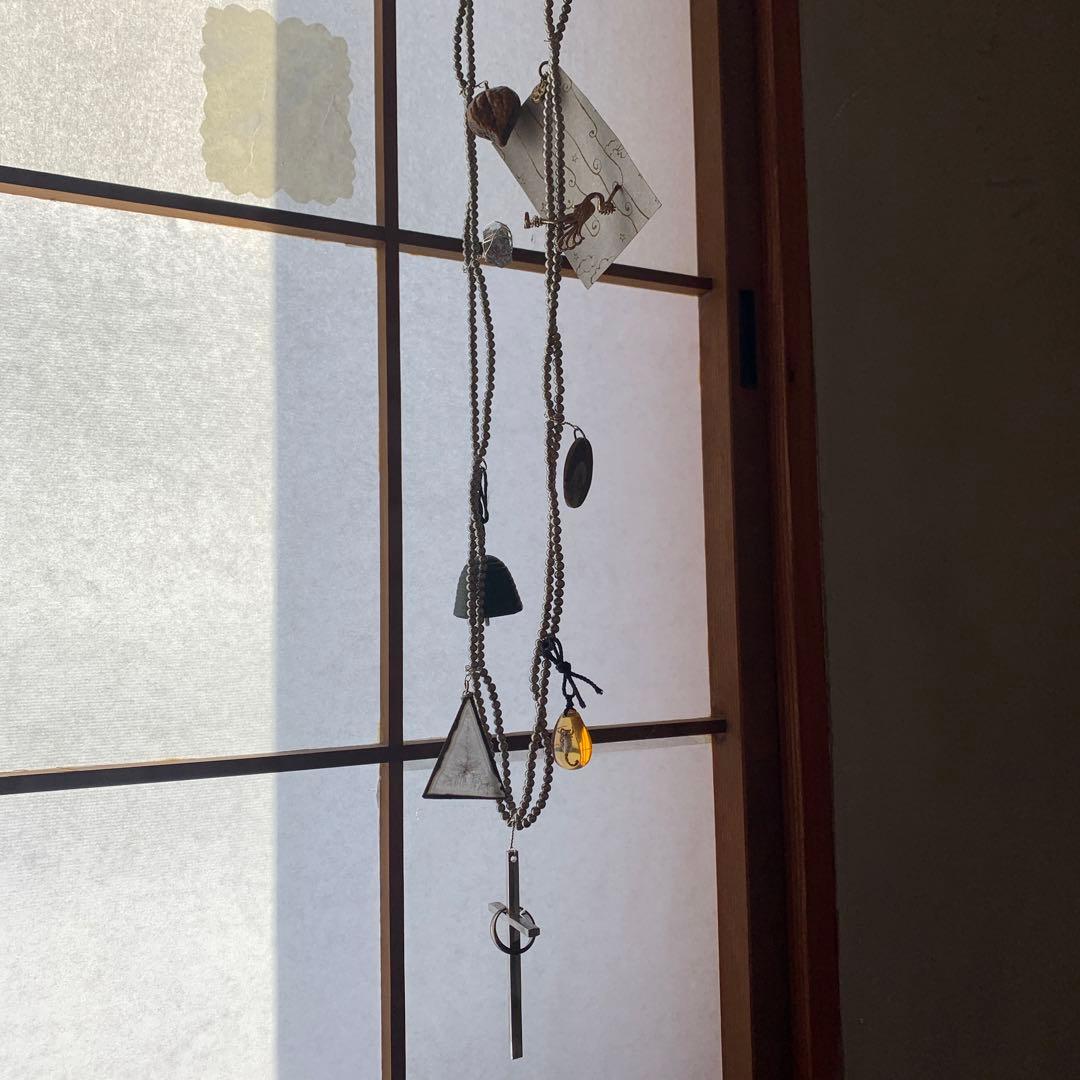 妻の作った　銀河鉄道の夜のガーランド　ますむらひろし派　標本のようなイメージ