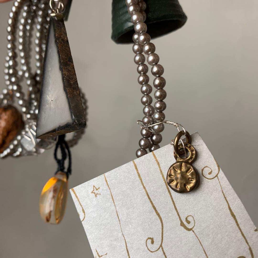 妻の作った　銀河鉄道の夜のガーランド　ますむらひろし派　標本のようなイメージ