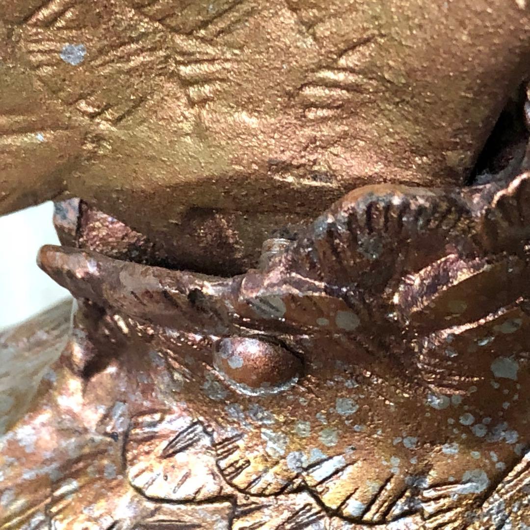 桐鳳凰　村田宏　鉄製　本体高さ65cm 本体重量約9.4kg