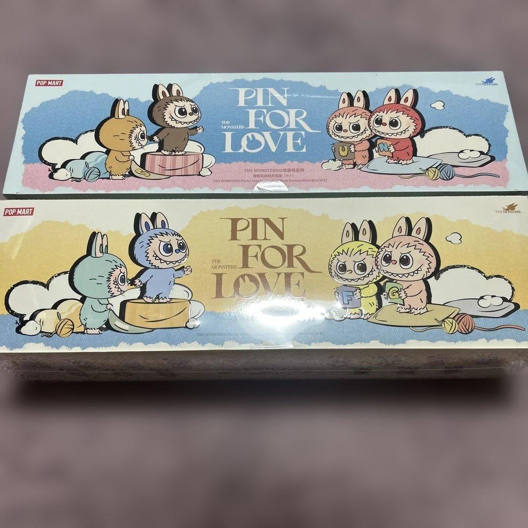正規品・新品未開封　ラブブ PIN FOR LOVE アソートボックス2箱セット